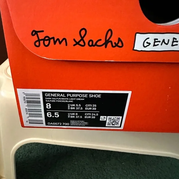 Womens Nike Nikecraft Tom Sachs General Purchase Sneakers 8 (M 6.5) - Picture 11 of 11
